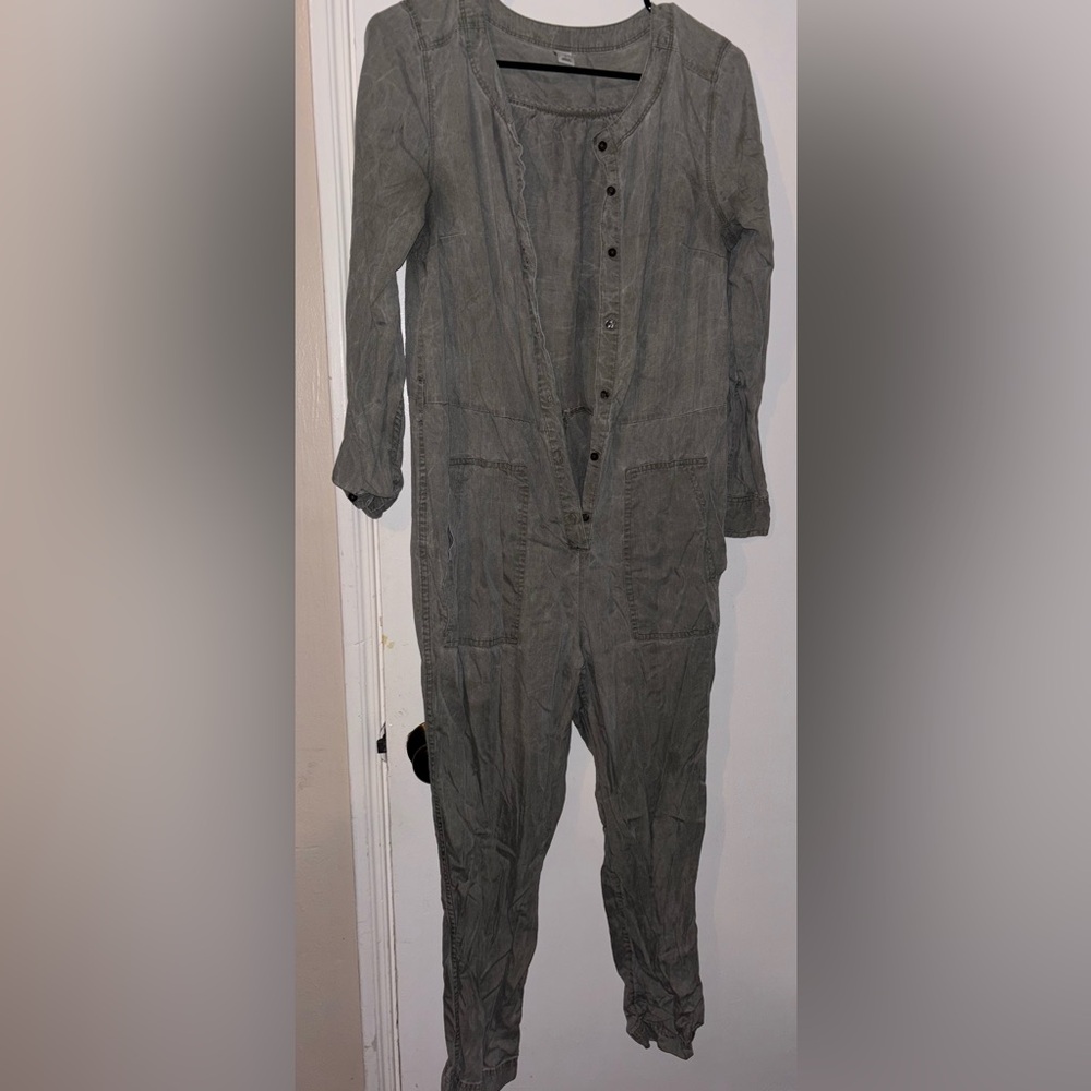 Old Navy Light Gray Casual Jumpsuit